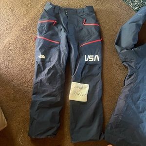 Worn once. Just not a huge fan of The North Face. No flaws.